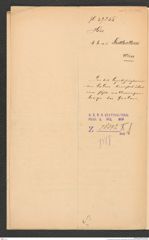 k.k. naturhistorisches Hofmuseum, Intendanzakten 1885-1896 (Hauer), Aktenzahl Z.37/1892, Seite 6